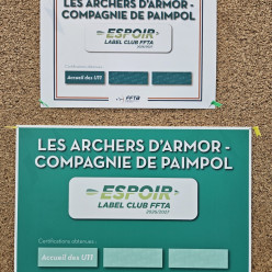LE LABEL EST ARRIVE